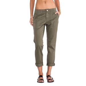 CURRENT/ELLIOTT The Army Buddy Trouser Size 28 NWT Army Green